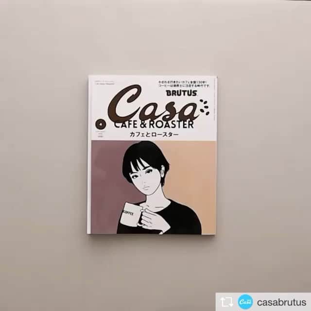KYNEのインスタグラム：「本日発売のCasa BRUTUS ＠casabrutus の表紙を描かせて頂きました。 関東ではすでに発売されているようですが九州は数日遅れて売り場に並ぶと思います。是非探してみてください。 西尾さん、清永さん貴重な機会を与えて頂きありがとうございます。」