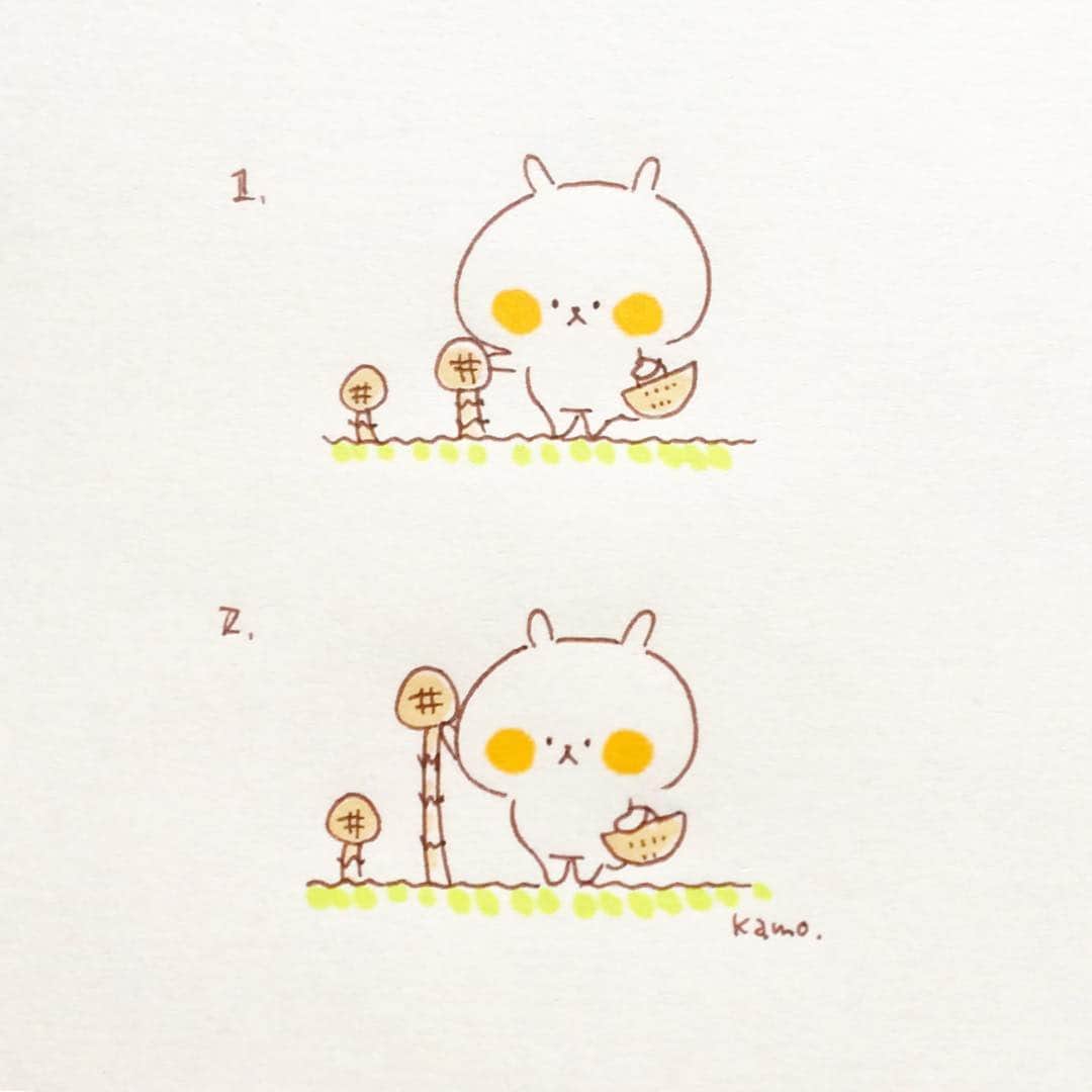 カモさんのインスタグラム写真 - (カモInstagram)「びよん #つくし狩り#Tsukushi#ウサギタケ ☆本日カインズ鶴ヶ島店でボールペンイラストイベント開催します お近くの方ぜひ☆ #ZEBRA#ゼブラ#sarasaclip#サラサクリップ」3月10日 7時48分 - illustratorkamo