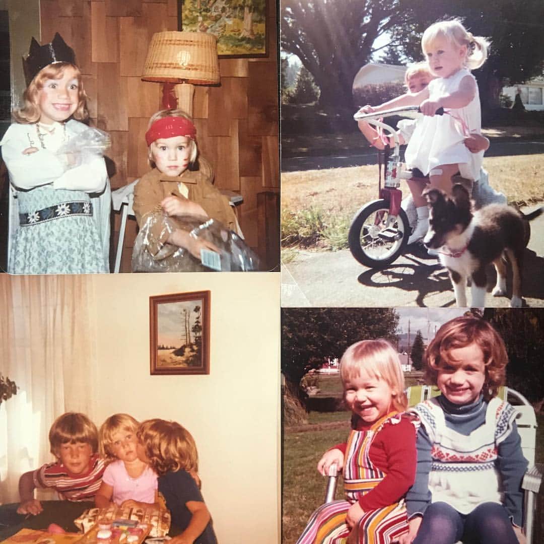 マリーナ・べネディクトのインスタグラム：「She has always had by back. Happy Birthday to the best sister a girl could ask for. ❤️ @eden_benedict_peale I love you to moon. Thank you for a life full of love, laughter and macaroni. #love #family #sisters #myhero #myheart #mysister #loveyou #happybirthday #punubanu」