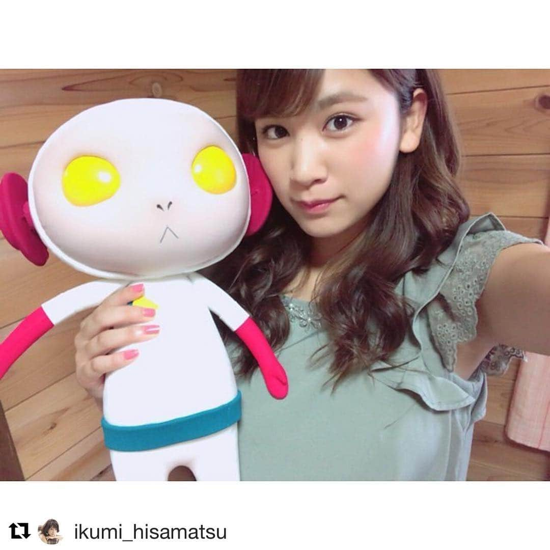 フジテレビ「ラブラブエイリアン2」さんのインスタグラム写真 - (フジテレビ「ラブラブエイリアン2」Instagram)「#Repost @ikumi_hisamatsu with @get_repost ・・・ 本日24:55〜 「ラブラブエイリアン2」最終回の放送です😈❤️ 写真は宇宙人のぬいぐるみ🌟🌟 このぬいぐるみ可愛すぎたなぁ〜😍 最終回！是非ご覧ください！ #ラブラブエイリアン2  #ナサには言わないで」3月12日 23時42分 - lovelove_alien