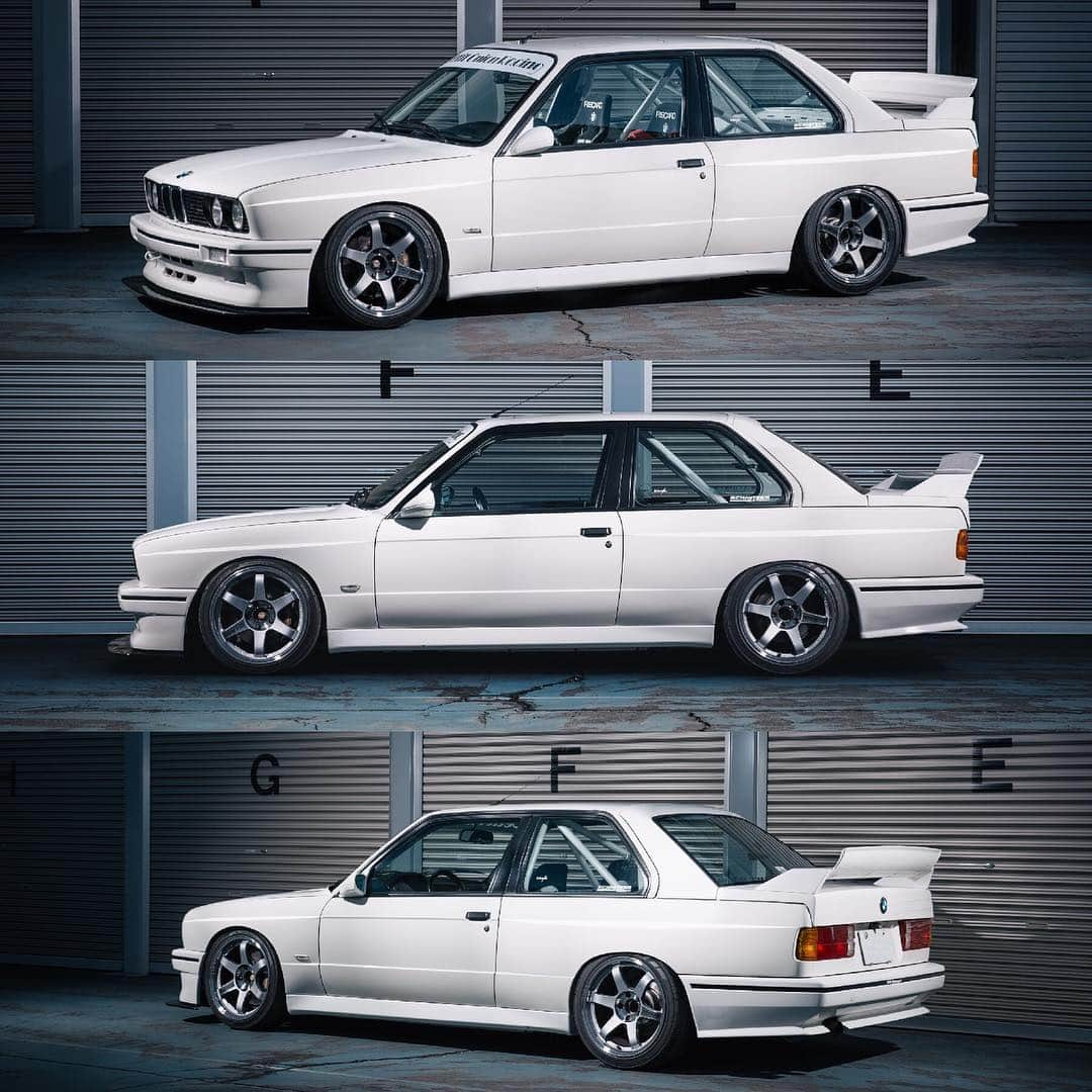 Fieldstone1993のインスタグラム：「E30 M3 #bmw #e30 #e30m3 #te37 #volkracing」