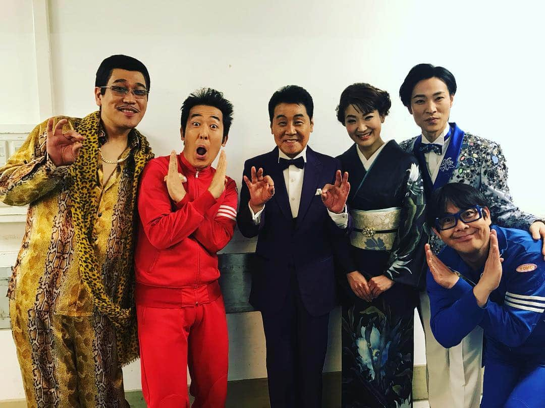 ピコ太郎のインスタグラム：「#ピコ太郎 #pikotaro #PPAP #avex #五木ひろし #テツandトモ #山内惠介 #市川由紀乃」