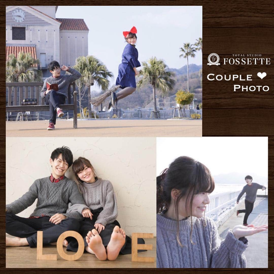 BridalPlaceLianのインスタグラム：「. 【  選べる❤️カップルフォト体験 】  大好評♡第2弾！ 3月の土日祝 呉ポートピアパーク店限定！  結婚を控えたカップル様 必見✨  インスタ映え間違いなし♩ お好きなパターンを選べる カップルフォト体験 💍  なんとその場で 無料でデータ1枚プレゼント！ （私服での撮影となります）  ブライダル撮影のご相談も合わせて承ります✨ 今なら撮影のご成約で 挙式に使えるウェルカムボードプレゼント♡ この機会にぜひ！  #フォセット#フォセットポートピアパーク店  #プレ花嫁#卒花嫁#結婚準備 #結婚式#結婚式diy  #カップルフォト#前撮り #結婚式前撮り #ロケーションフォト #フォト婚#フォトウェディング #広島#呉#瀬戸内ウェディング #2018春婚#2018夏婚#2018秋婚#2018冬婚  #全国のプレ花嫁さんと繋がりたい  #広島のプレ花嫁さんと繋がりたい」