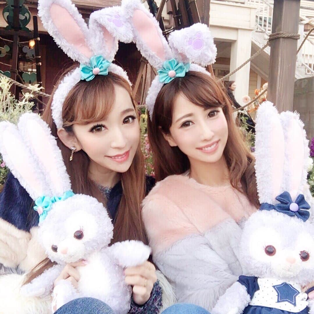青木りえさんのインスタグラム写真 - (青木りえInstagram)「🐰 🐰 🐰 思い出🎠 #可愛かった ので #もぅ一枚 📸 #ステラルー を載せとこ 🐰💓 #ディズニーシー 💙 #stellalou ✨ #Disneysea ✨」3月16日 14時57分 - aokirie0418