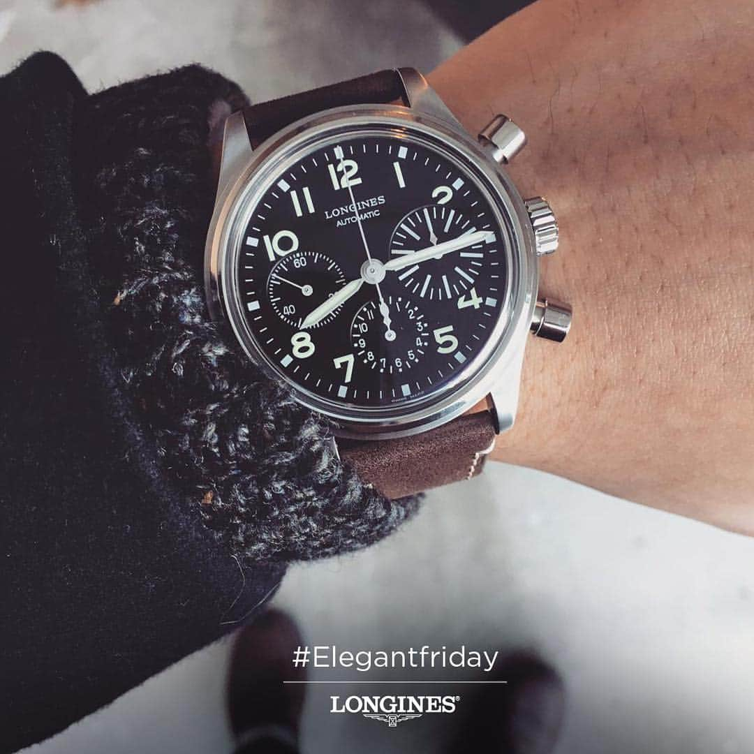 ロンジンさんのインスタグラム写真 - (ロンジンInstagram)「Thanks @jlin079 for sharing your #ElegantFriday with the #Longines Avigation BigEye. #seeyounextfriday #EleganceisanAttitude」3月17日 1時05分 - longines