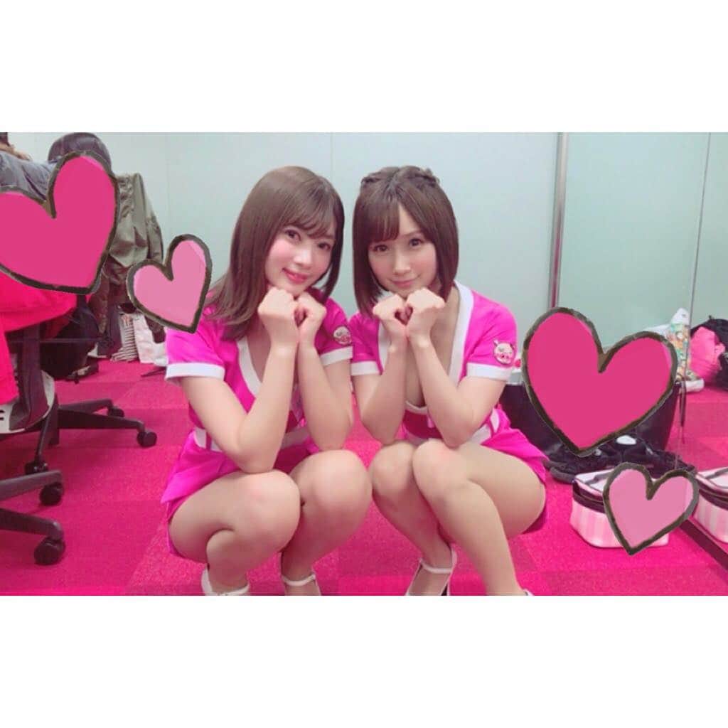 のインスタグラム：「『グラドルVSセクシー女優 水泳大会2018春』  3月21日（水）24：00～26：00  AbemaTV GOLDチャンネル  いつもは仲間だけど、今回はこじみなとライバルです🔥  #abematv  #グラビアアイドル  #水泳大会  #恵比寿マスカッツ」