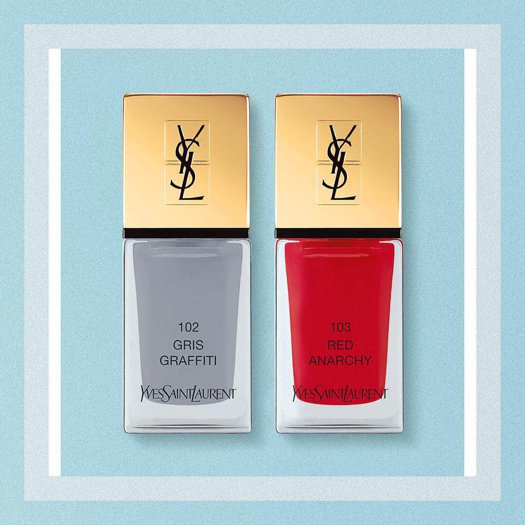 Yves Saint Laurent Beautyさんのインスタグラム写真 - (Yves Saint Laurent BeautyInstagram)「Paint the concrete jungle red. Two new colours inspired by an urban Summer available for a limited time. ✔️LA LAQUE COUTURE N˚102 Gris Graffiti ✔️LA LAQUE COUTURE N˚103 Red Anarchy #yslbeauty #lalaquecouture #summer2018 #nails #urbanescape」3月31日 22時02分 - yslbeauty