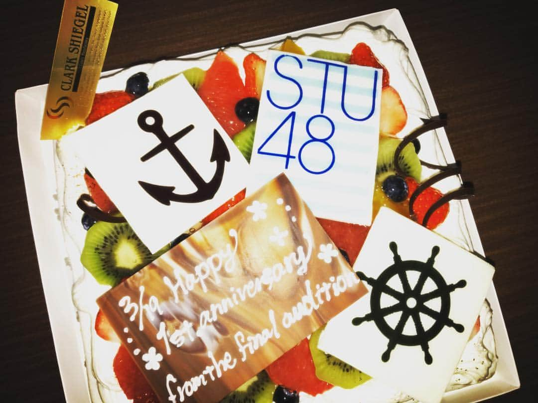 岡田奈々さんのインスタグラム写真 - (岡田奈々Instagram)「⚓️💙🌌 #stu48結成1周年  応援してくださっている皆さま いつもありがとうございます 😌」3月31日 23時00分 - okada7_akb48_stu48