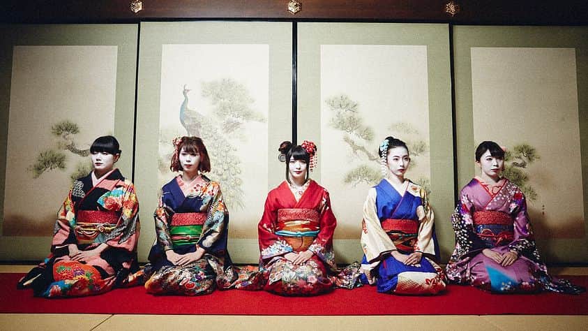 のインスタグラム：「BAND-MAID⇔ BAND-MAIKO 🕊 #bandmaiko #鳩子」