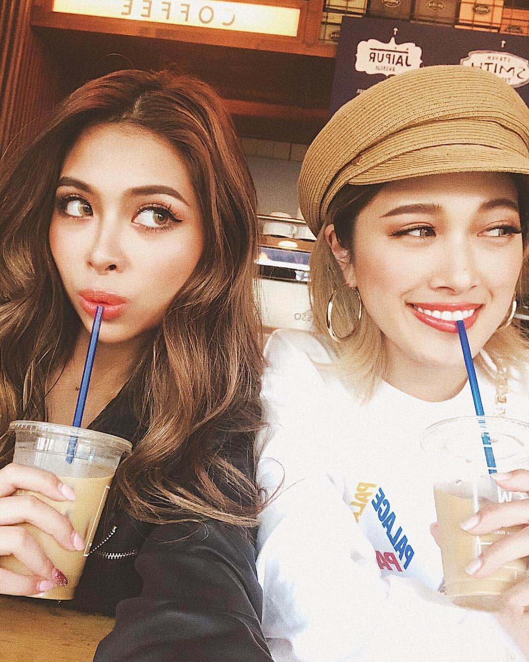 Airi Shibuyaのインスタグラム：「😗💗💗 . こないだは久しぶりにまりこさんとランチ🥗💕 . #duras#fashion#selfie#instagood#girls#デュラス」