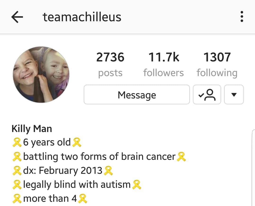 Grandma Bettyのインスタグラム：「Go send @teamachilleus some LOVE and SMILES. ❤」