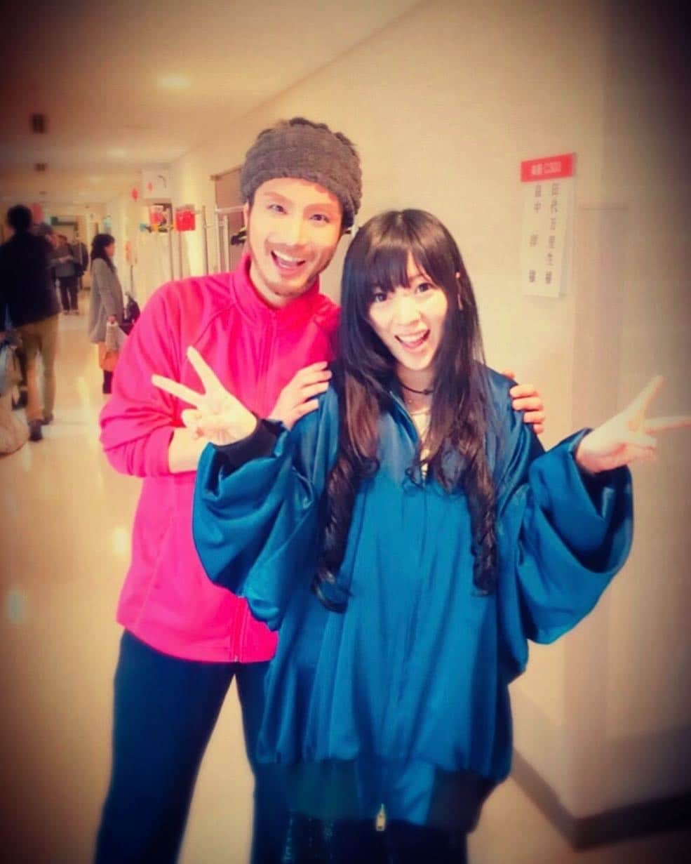 鈴華ゆう子のインスタグラム：「10代の頃からの旧友田代万里生くんが出演中のミュージカル、ジキルとハイドを観に行って来ました！相変わらずの美声と素晴らしい演技でした(*´∀｀*)沢山刺激もらってきた！ #ジキルとハイド #田代万里生」