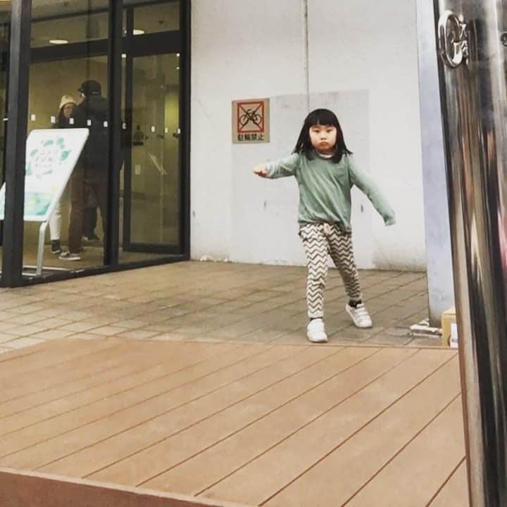omatsuriccoのインスタグラム：「#今日のドルジ #ドルジムービー 2018.3.18 ・ だるまさんがころんだ👺 ・ 姉の止まる動作や表情が面白いらしく、バザルのキャッキャッとしたBGM😂 ・ 幸せーな休日でした❤️」