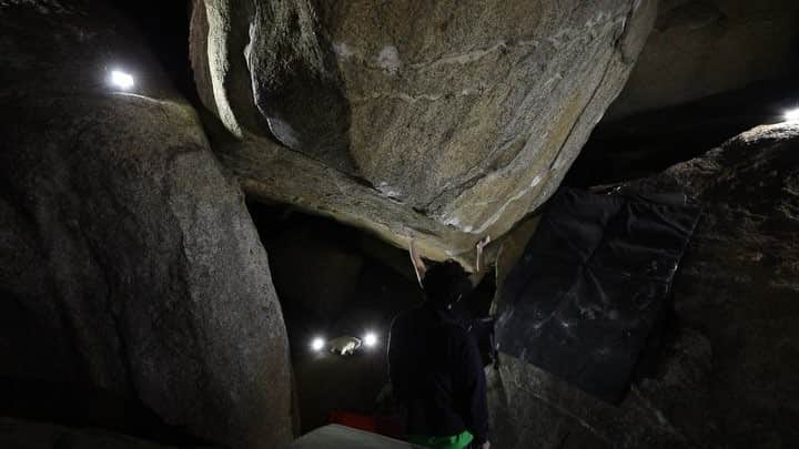 のインスタグラム：「昨日初登した1級 #鹿児島 #climbing #bouldering」