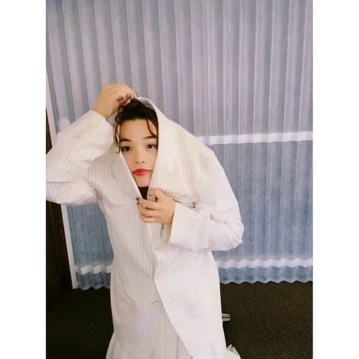 のインスタグラム：「今日は撮影でした👻」