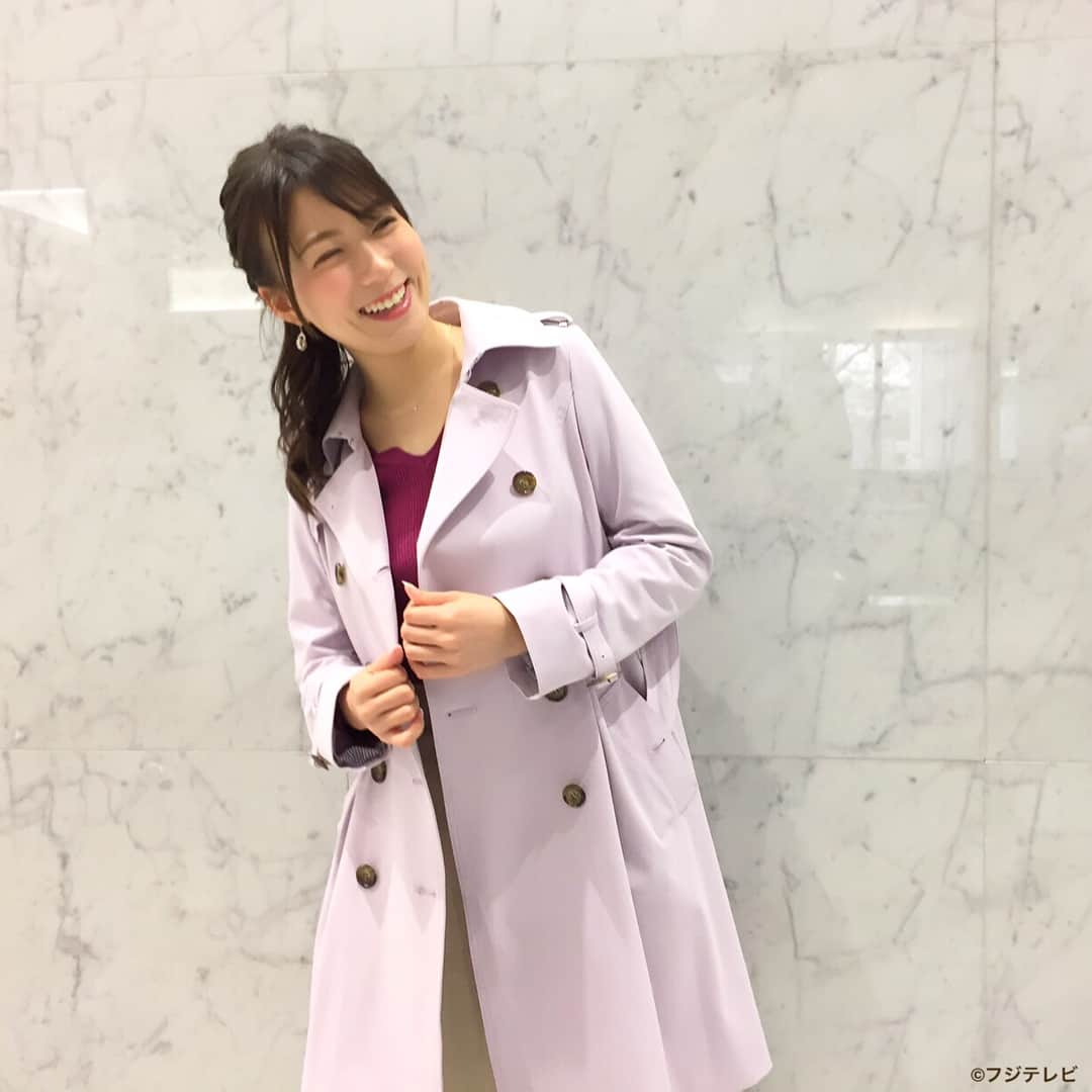 フジテレビ「めざましテレビ」さんのインスタグラム写真 - (フジテレビ「めざましテレビ」Instagram)「3月19日（月）きょう何着て行く？ ・ 【東京・最高気温17℃☁️☂️】 ファッション雑誌CanCamとコラボした お天気コーナー「きょう何着て行く？」 阿部華也子ちゃんの毎日のコーデを紹介♪ ・ 【きょうのコーデ】  コート→#Swingle 1万5000円 ニット→#リランドチュール 1万1000円 スカート→#Swingle 1万4000円 靴→#セヴントゥエルヴサーティ 2万1000円 ピアス→#グロッセ 1万8000円 ・ 【コーデのポイント】 ポイントはスカートかっこいいイメージの レザー風スカート👗裾にカットデザインが入っているので 女の子らしく着こなせます🎀 膝上丈のコートを選んでスカートのデザインを チラ見せするとおしゃれ度がアップしますよ✨ きょうはすっきりしないお天気ですが さりげないおしゃれで気分を上げていきましょう🎉 ・ #めざましテレビ #きょう何着て行く？ #阿部華也子 #今日のコーデ#コーデ #CanCan #レザースカート#カラーニット#スプリングコート #今日のファッション#ootd #きょう何着て行く？は月〜金朝6時22分ごろ放送中！」3月19日 12時34分 - mezamashi.tv