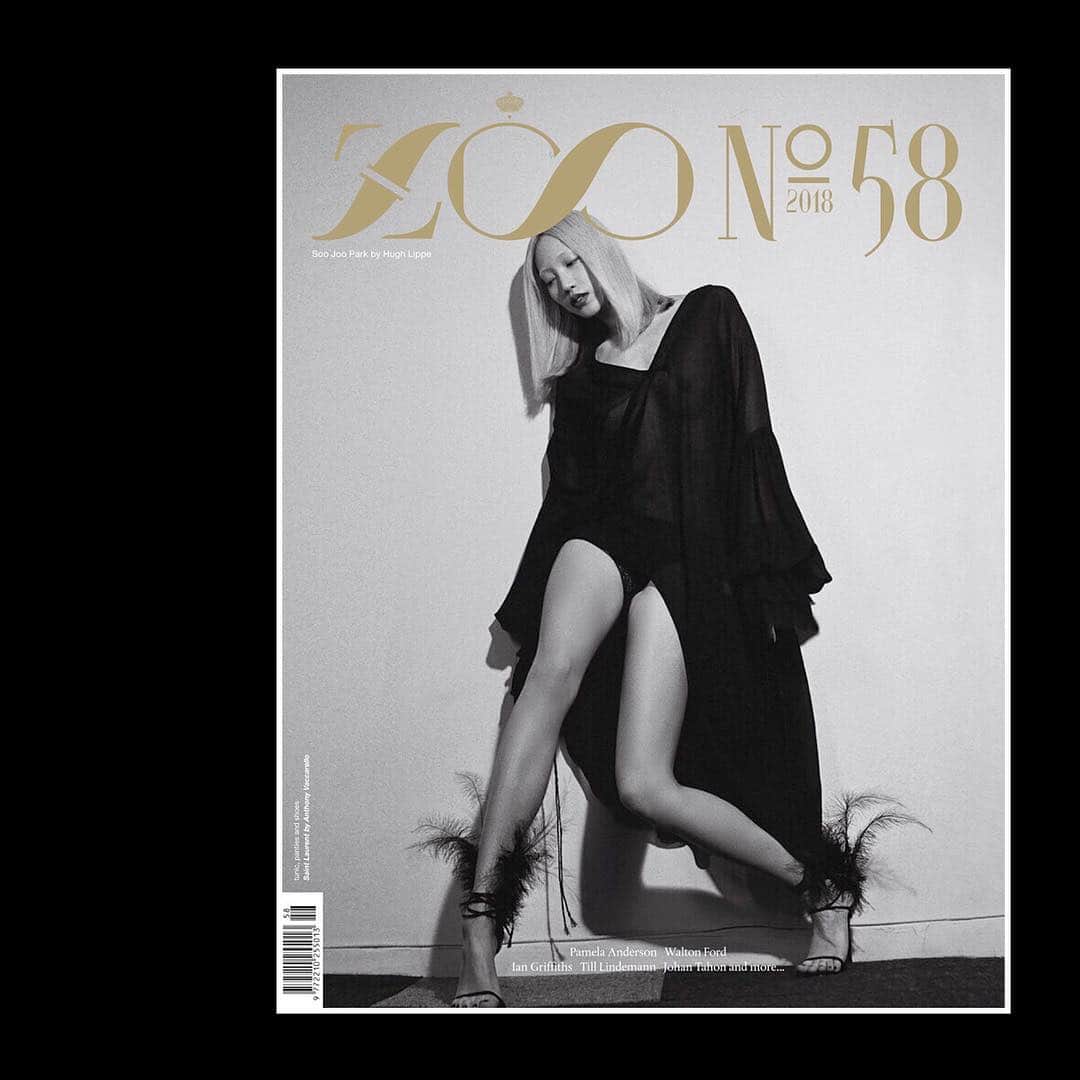 ZOO Magazineさんのインスタグラム写真 - (ZOO MagazineInstagram)「“Breaking Leather” starring Soo Joo Park on the cover of our 58th issue which is out now. Order your favorite cover via the link in our bio ♚  ___ Photographer: Hugh Lippe Model: Soo Joo Park  Fashion Director: Joanne Blades Hair: Rita Marmor Makeup: Dotti Tunic, panties and shoes: Saint Laurent by Anthony Vaccarello  #zoomagazine #zoo58 #newissue #springissue #outnow #soojoopark #hughlippe #dotti #ritamarmor #saintlaurent #anthonyvaccarello」3月20日 1時41分 - zoomagazine