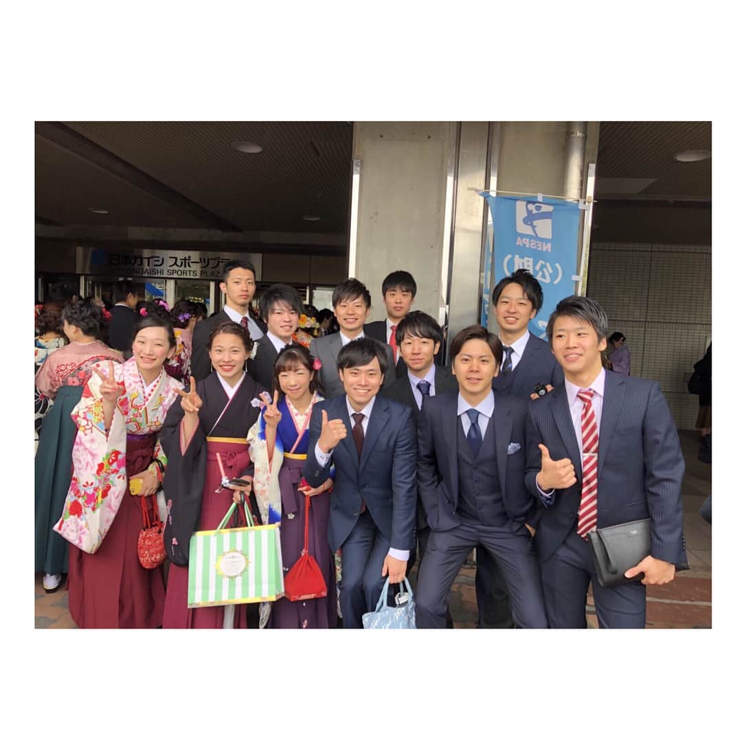 寺本明日香さんのインスタグラム写真 - (寺本明日香Instagram)「同期♡ 仲間♡ チームメイト♡ 4年間ありがとう❤️ 体操部全員のやつは忙しくて映ってないけど、、、 チーム中京大学応援してます‼️」3月20日 13時23分 - teramoto_asuka