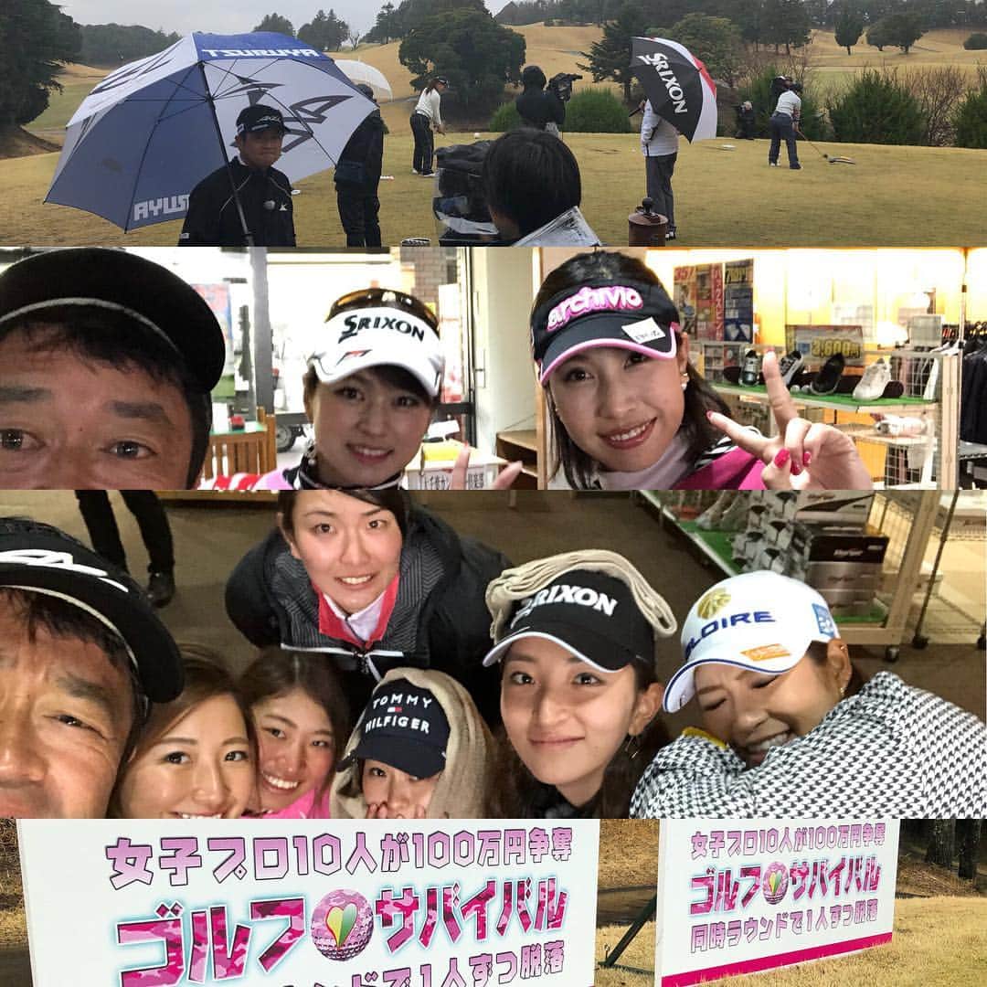 のインスタグラム：「極寒の中、女子プロ解説の仕事 優勝者は⁉︎ 下記の放送ですのでお楽しみに！  放送局　BS日テレ 番組名　ゴルフサバイバル 放送日時　毎週金曜日21～22時。4回分を収録。 内容　女子プロ10名が１ホールに１人脱落していくシュートアウト方式のゴルフマッチ。優勝者には100万円。 現地解説　シニアプロ2名 収録場所　大千葉ＣＣ  上記の案内は、制作会社から送られて来た資料ですが、僕はまだ46歳でシニアではありません^^; もうおひと方は渡辺司さん61歳です  極寒の中皆さんお疲れ様でした#高島早百合 さんの飛距離には驚いた！負ける^^; #山下美樹 さんは上手かった流石日本学生チャンピオン」