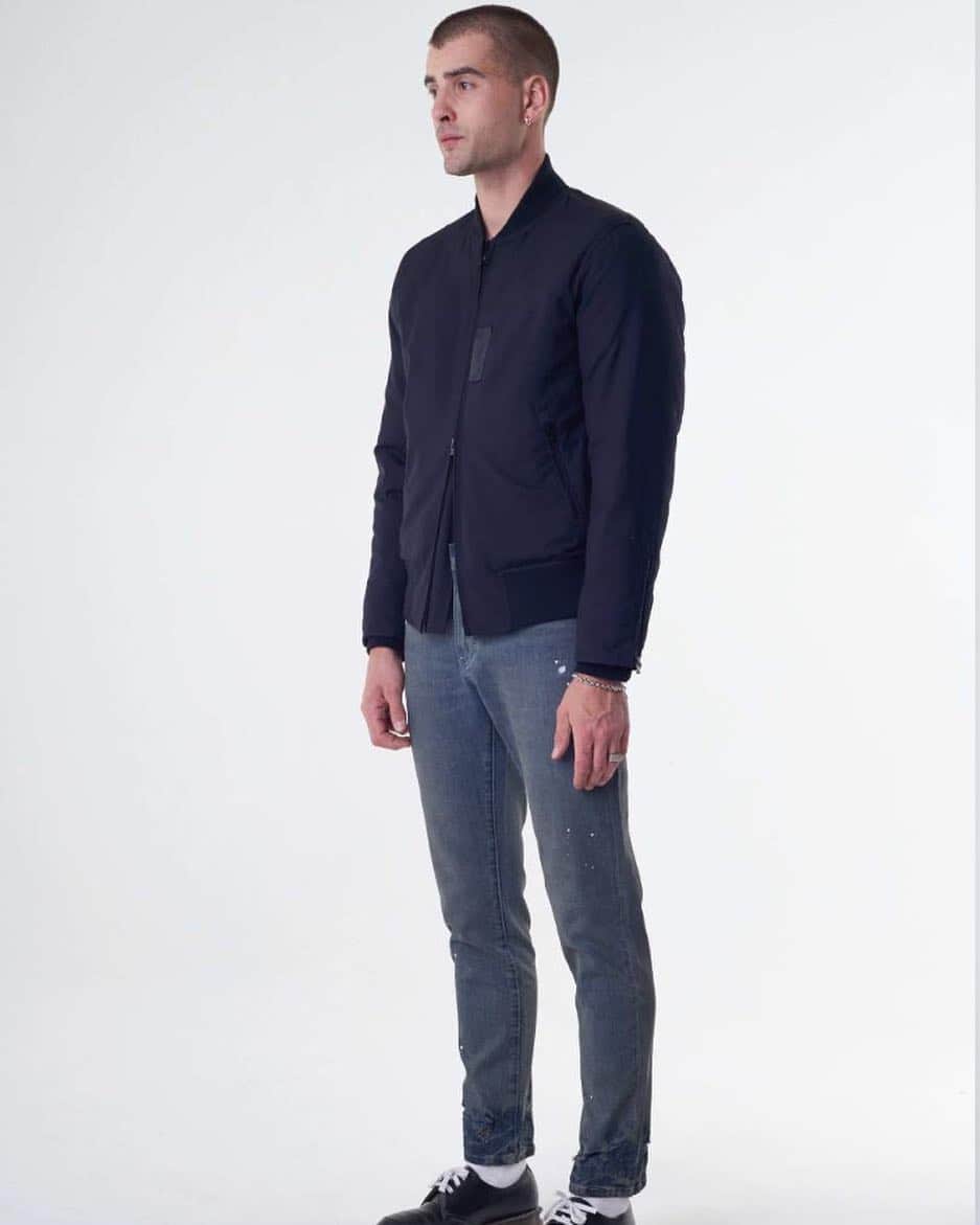 アーネストソーンのインスタグラム：「es/him: Fall Winter 2018 collection in the process! Available soon at our select retailers worldwide. #earnestsewn #nyc #newyork #newyorkcity #newyorker #love #mood #denim #menswear #dreambig」