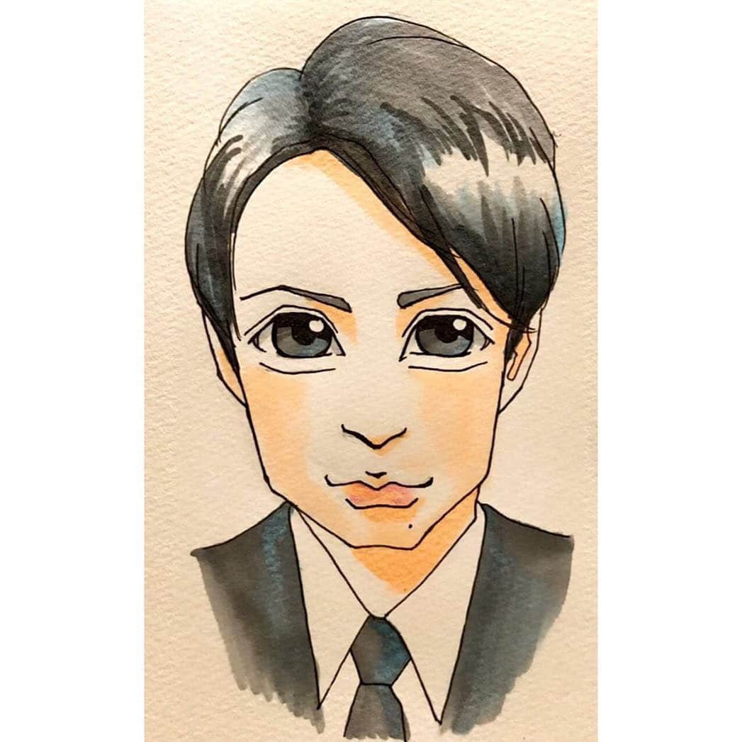 加藤仁志さんのインスタグラム写真 - (加藤仁志Instagram)「ファンの方が描いて下さいました〜！ 想いや貴重なお時間本当にありがとうございます😊🙏✨ #似顔絵 #イラスト」3月21日 23時11分 - hitoshikatou