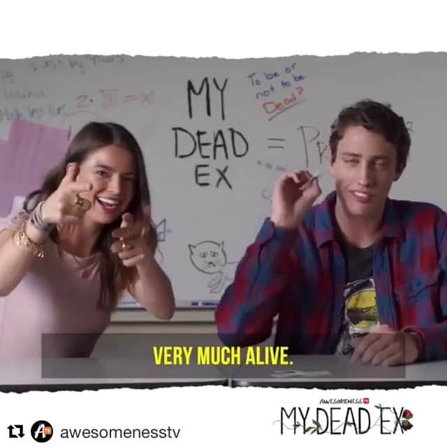 キャサリン・C・ヒューズのインスタグラム：「Here’s some shameless self promotion while delirious after a 16 hour shooting day! Enjoy!  @awesomenesstv @go90 @ryanlee」
