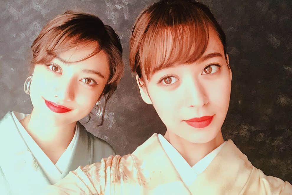 谷まりあさんのインスタグラム写真 - (谷まりあInstagram)「お着物も着れて幸せだった💜大好きなもえねぇとも会えた💜  #TokyoGardens」3月23日 23時42分 - mariaaaa728