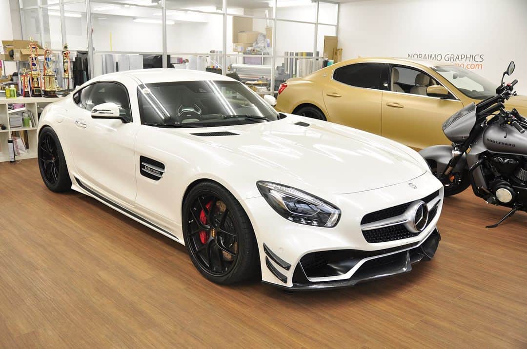 のインスタグラム：「#AMG GTS #NORAIMO」