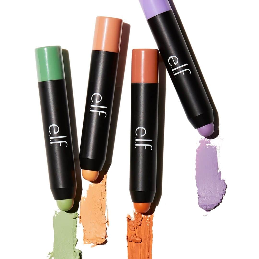e.l.f.さんのインスタグラム写真 - (e.l.f.Instagram)「Help correct and neutralize color imperfections with our Color Correcting Sticks ($4 each). These creamy formulas melt into skin for seamless blendable coverage—hello, Flawless! 👋 Shop now at elfcosmetics.com and in e.l.f. stores. . . . #elf #elfcosmetics #cosmeticslovers #makeuplovers #mua #makeuplover #colorcosmetics #glow #sparkle #epic #supreme #onfleek #classic #longlasting #glam #beauty #crueltyfree #blush #mascara #instafashion #fashionable #motd #instamakeup #wakeupandmakeup #glam #makeuplover #stylish #eyeshadow #makeupaddict」3月24日 7時00分 - elfcosmetics