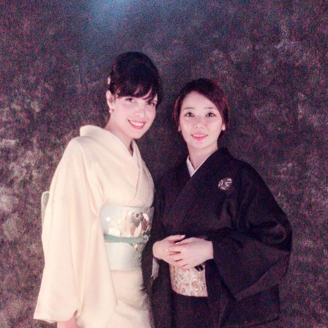 IVANさんのインスタグラム写真 - (IVANInstagram)「* 🌸🌸👘💚✨🌙 tokyo gardens @armanibeauty  和装で素敵な空間にお邪魔しました♡ * #armanibeauty#tokyogardens#love#kimono#hoshinoyatokyo  #和装 #しなやかに凛々しく #柔らかく上品に #最近はそんな雰囲気を学びたいです #花道や茶道 #奥深くて素敵です #素敵な週末を♡」3月24日 14時15分 - fresanaca