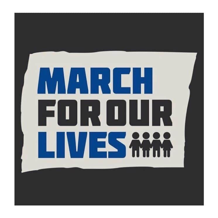 アリシア・デブナム・キャリーのインスタグラム：「It’s time for change. I am so humbled and moved by the millions marching today.  #marchforourlives」