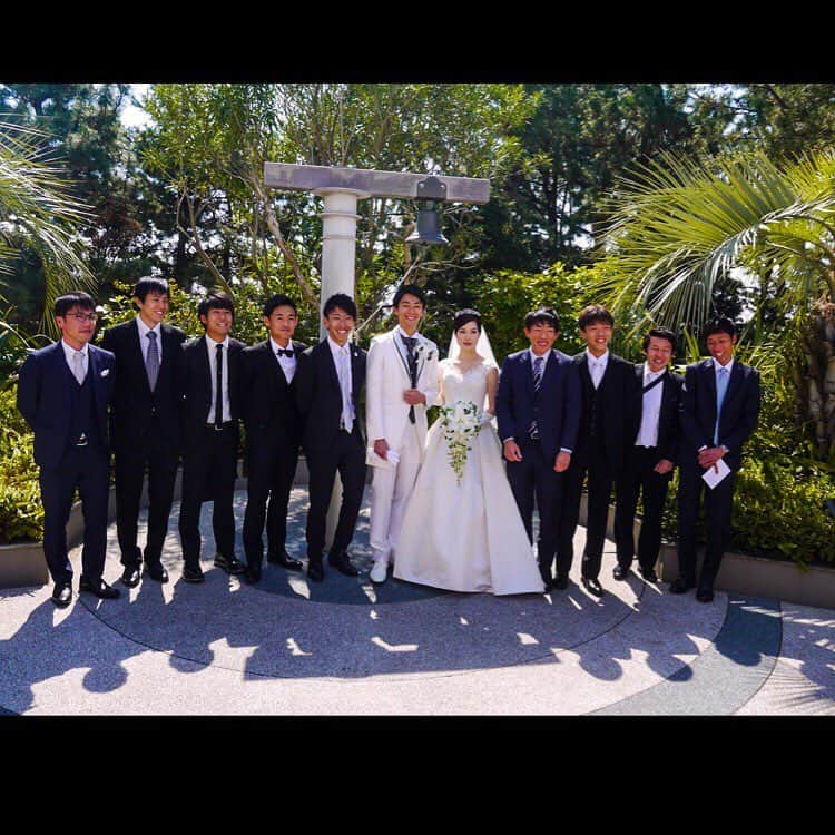遠藤日向さんのインスタグラム写真 遠藤日向instagram キャプテン伊藤さんの結婚式 初の結婚式でドキドキワクワクでした 伊藤さんおめでとうございます 伊藤和麻 結婚式 3月25日 17時27分 E 01 H48