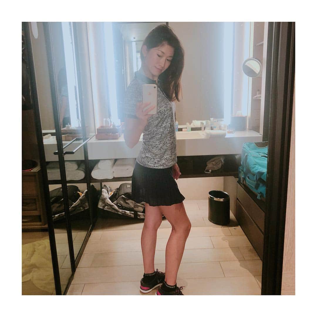 森下千里のインスタグラム：「. 世界のどこでもゴルフはできる⛳️幸せ。 . . いつもキャディバックのある旅😆❤️ . . Always I have a golf bag. When I go to trip. . . #golf #golflife #ゴルフ #旅」
