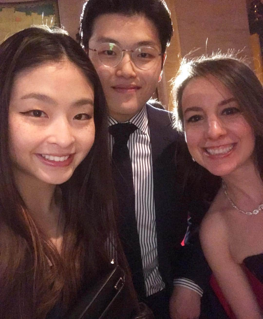 サラ・ヒューズさんのインスタグラム写真 - (サラ・ヒューズInstagram)「Shibutani selfie ⛸ @righttoplayusa #BigRedBall2018」4月25日 13時05分 - sarahhughesnyc