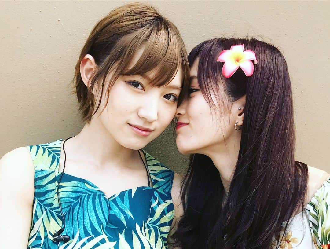 岡田奈々さんのインスタグラム写真 - (岡田奈々Instagram)「😇🙏🏻🌺👗 #instaguam  #さやゆーり ぁぁぁぁぁぁぁ 😇」4月21日 20時59分 - okada7_akb48_stu48