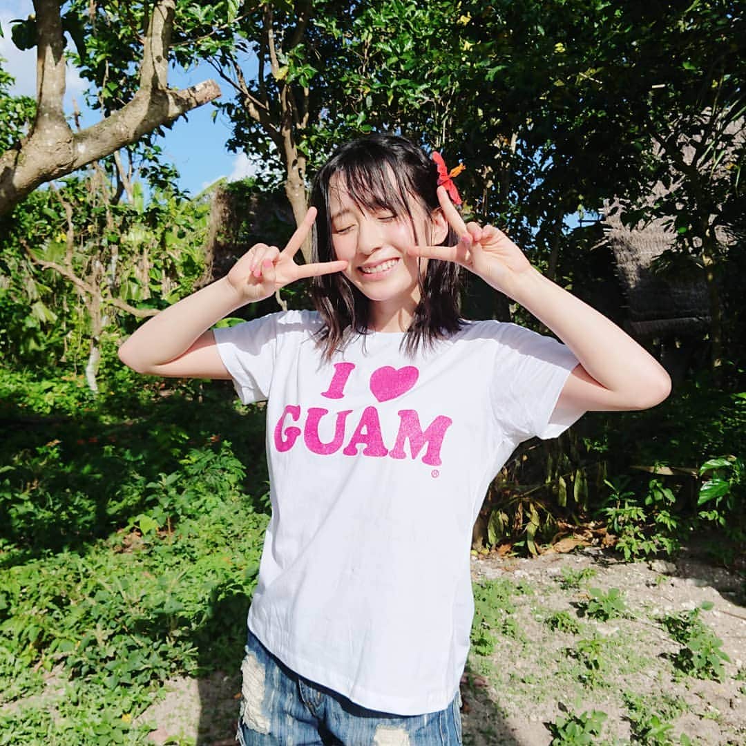 佐々木優佳里さんのインスタグラム写真 - (佐々木優佳里Instagram)「グアムライブとっても楽しかったです❤️ 写真はライブ終わり汗だくなわたしです。笑  #iloveguam #インスタグアム  #guam #AKB48」4月21日 22時47分 - yuka_mocha_roll