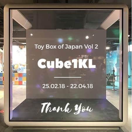 CUBE_1 Kuala Lumpurのインスタグラム：「Final Day of Toy Box Of Japan Vol2 in Cube_1, 3rd Floor, ISETAN The Japan Store, Lot10 … Thank You for all of your support from begin until end. We are glad to provide an event space and dedicated service for all of you as well. @cube1kl has concluded Succesful !! Hopefully all of Customers and Schooltrip have fun over here … Who are interested please come and join before the event end. This is your once in a lifetime golden chance for you are welcome to join us … Once Again Thank You and we hope to see you on next time. … #Cube1kl #Toyboxofjapan #Final #Day #Event #ended #successful」