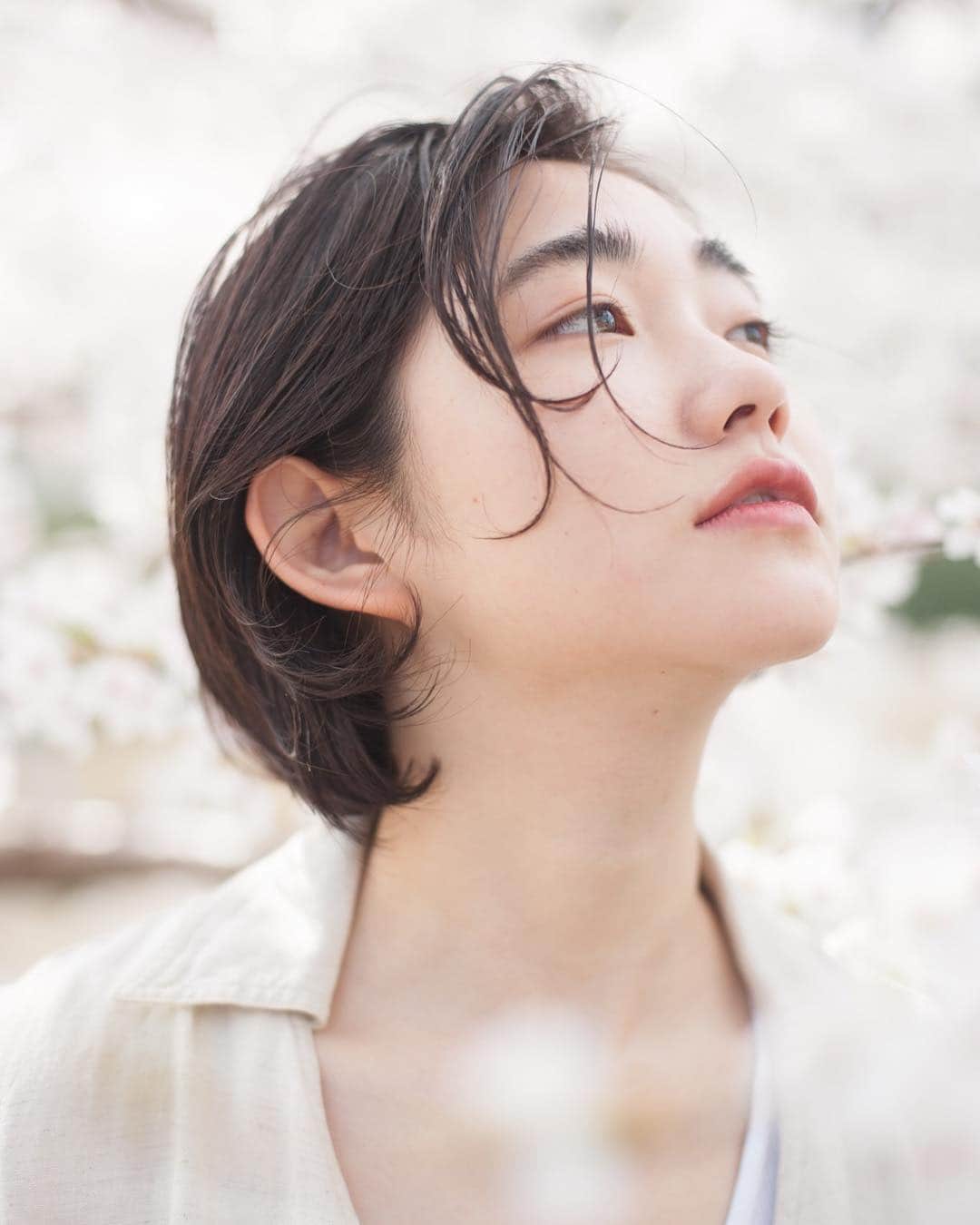 花盛友里のインスタグラム：「さくらさくら♡ . . Shooting for @nero_hair  @mari.saka.i」