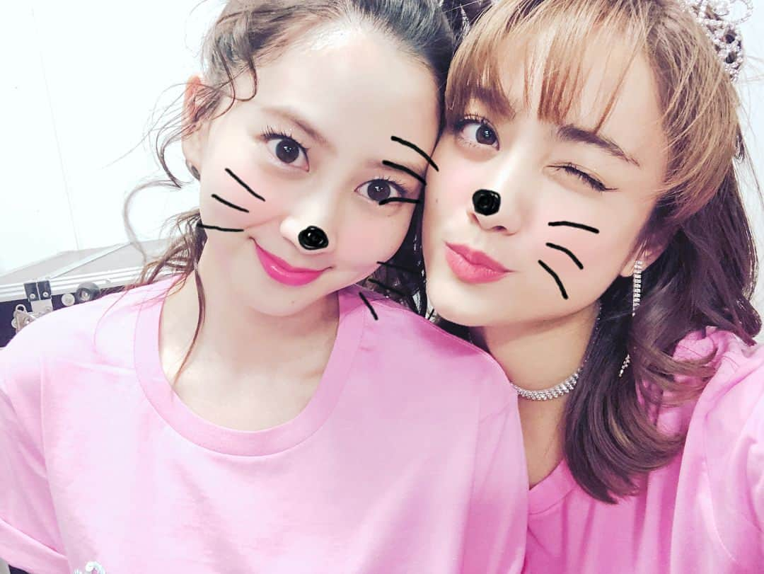 谷まりあさんのインスタグラム写真 - (谷まりあInstagram)「大好きな可愛すぎるお姉ちゃん💕💕💕とっても可愛いまゆちゃんのムービー撮ったのにまさかの保存できてなくて本当にショックすぎて泣きたい😂😂😂💕笑今日もたくさんお姉さんにお世話になりました🙈💕 とっても楽しかったです、皆さまのおかげです。遊びに来てくれて本当にありがとう、まだまだなまりあですが頑張って成長します。またみなさんに会える日を楽しみにしてますおやすみなさい☺️💤幸せな夢が見れそうです、明日からも頑張ろうね！」4月24日 0時11分 - mariaaaa728