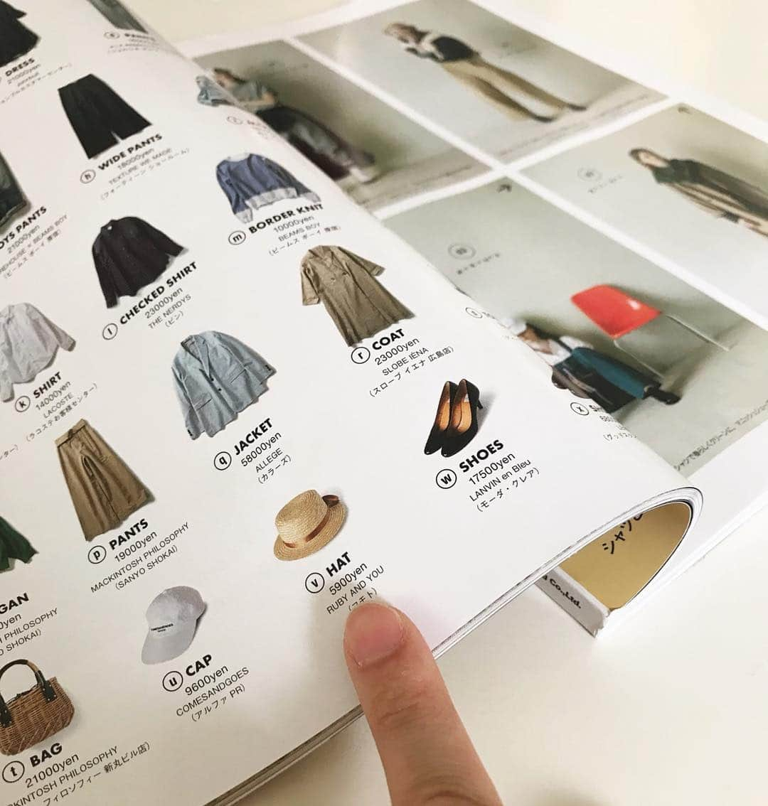 AMOさんのインスタグラム写真 - (AMOInstagram)「今月号のFUDGE @fudge_magazine  着まわし企画のページに発見 🔎👒 RUBYのカンカン帽。 たくさん可愛くコーディネートしていただいている！ こちらのカンカン帽、明日18:00発売です。 華奢なサテンリボンが可愛いのです⋈ @ruby_and_you」4月24日 23時44分 - amo_whale