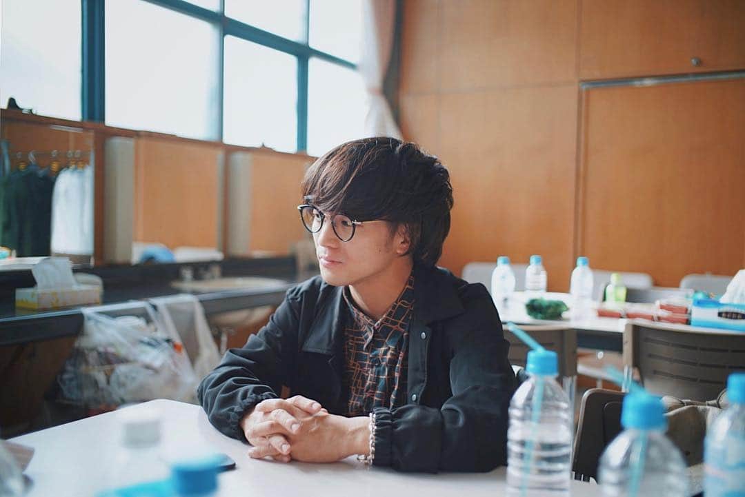 ヲワカのインスタグラム：「I ROCKSありがとうございました。  #楽屋 #ゆーまおが #撮ってくれた」