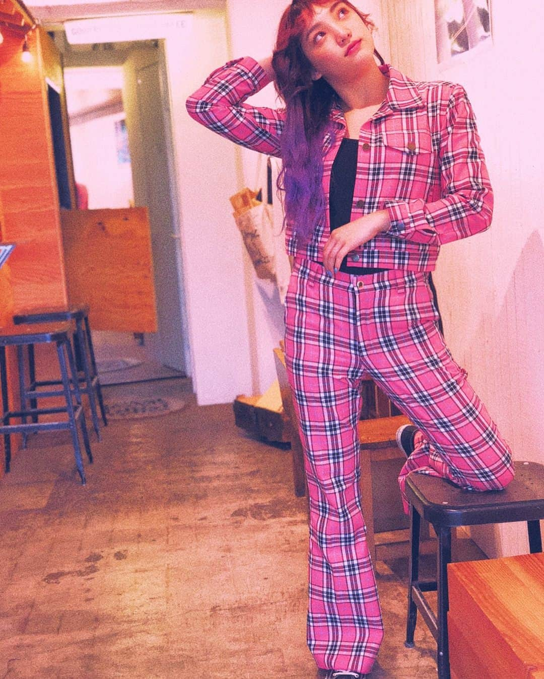 須田アンナさんのインスタグラム写真 - (須田アンナInstagram)「. @bionicman05 @parisa0126_  #designbyparisa #OOTD 🤙🏻💗」4月1日 20時33分 - annastagram.official