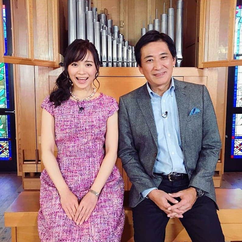 藤岡幸夫のインスタグラム：「BSジャパン エンター・ザ・ミュージック の放送は４月から毎週土曜日の夜２３時半～にかわりました。次回は４月７日(土曜日)です。録画されている方は設定変更お忘れなく(^-^) どうぞよろしくお願いいたします！  詳しくは番組ホームページで…  相棒のテレビ東京 繁田美貴アナウンサーと。  #繁田美貴 #エンター・ザ・ミュージック #藤岡幸夫」