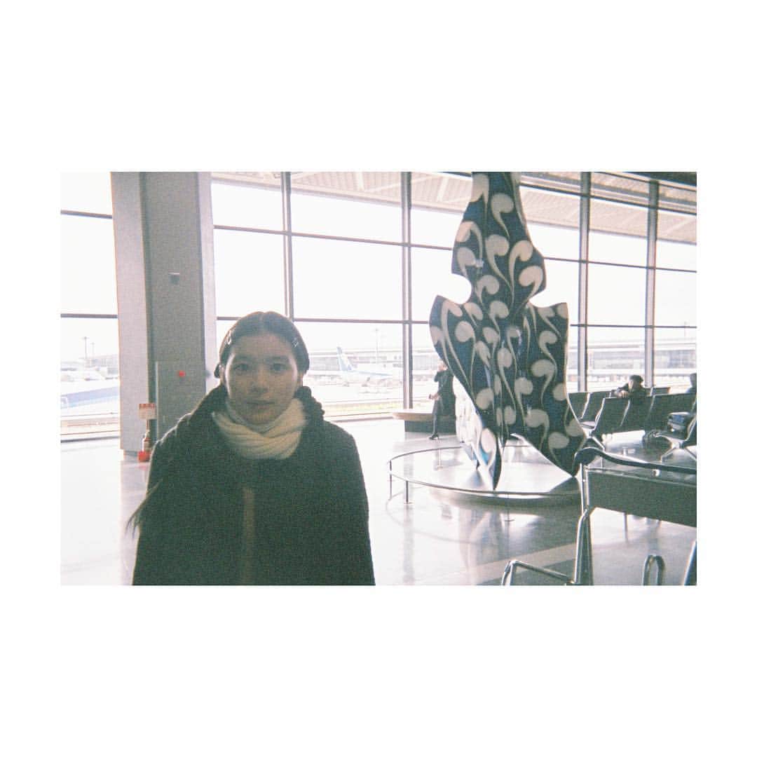 芳根京子さんのインスタグラム写真 - (芳根京子Instagram)「タイトル「初めての空港」  #film #海月姫 #✈️」4月2日 16時56分 - yoshinekyoko