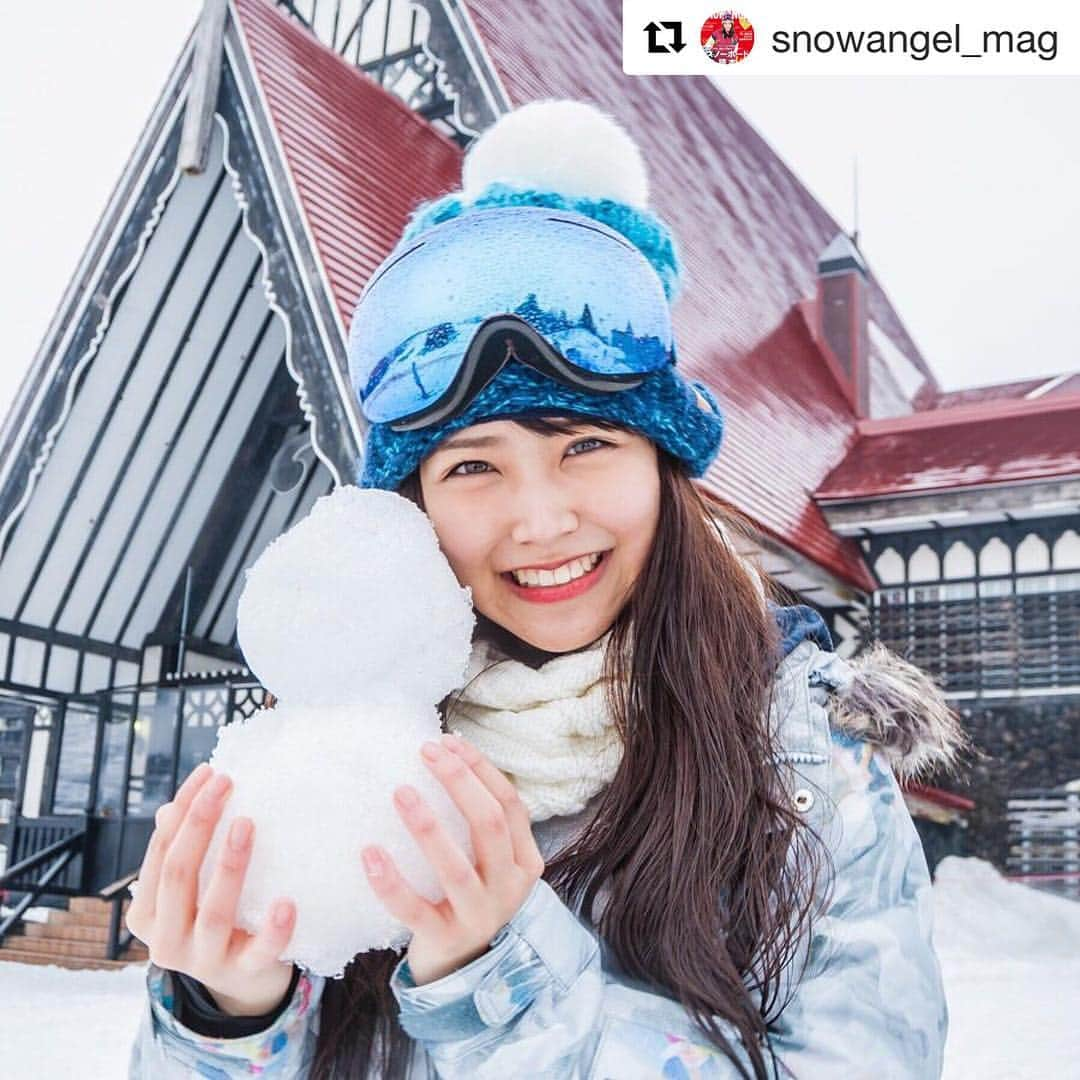 白間美瑠さんのインスタグラム写真 - (白間美瑠Instagram)「#Repost @snowangel_mag with @get_repost ・・・ NMB48・白間美瑠さんのスノーボード連載Vol.14。今シーズンから本格的に始めたみるるんはメキメキと上達し、今回は上越国際にて佐藤亜耶コーチのもと、なんと「オーリー」にチャレンジ☆ ・ http://snowangel-mag.com/news/miru_girls-snowboarder14/ ・ #スノーエンジェル #SNOWANGEL #snowangelmag #snowboard #スノーボード #スノボ女子 #スノーボード女子 #白間美瑠 #ShiromaMiru #みるるん @shiro36run #上越国際」4月3日 11時58分 - shiro36run