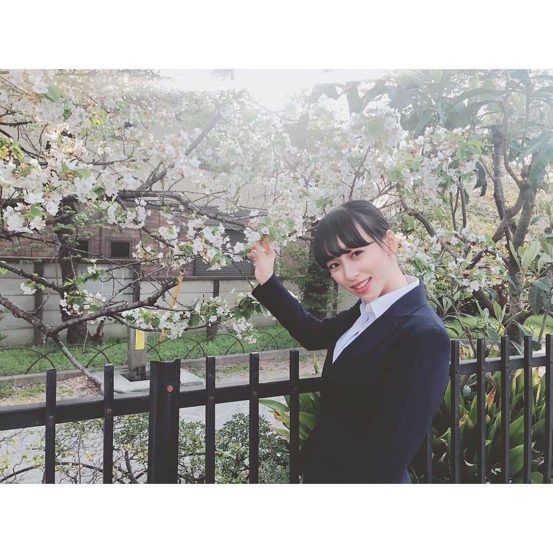 坂田莉咲さんのインスタグラム写真 - (坂田莉咲Instagram)「大学生になりました☺︎」4月3日 12時21分 - sakata_risa