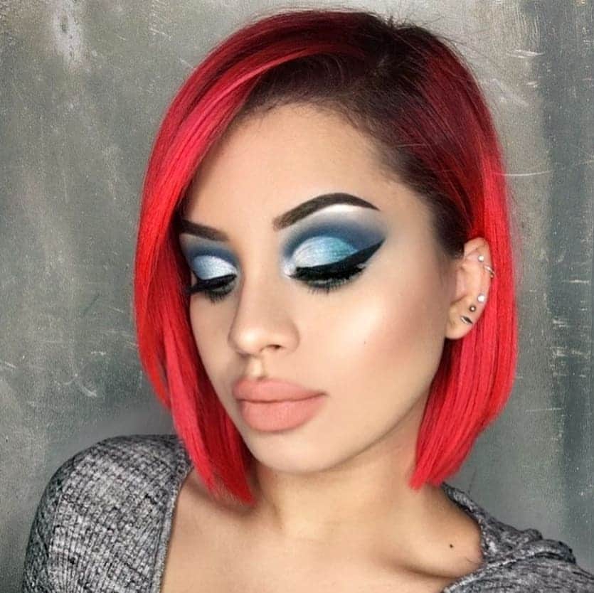 BH Cosmeticsさんのインスタグラム写真 - (BH CosmeticsInstagram)「Red-hot!🔥 The stunning @jalyssamonet is on fire with this captivating cut crease from our Modern Mattes palette. Matte is where it's at!💯💯 . . . . . #makeup #makeuplooks #eyeshadow #eyeshadowlooks #eyelooks #shadow #shadowpalette #eyeshadowpalette #makeuppalette #bhcosmetics」4月3日 5時25分 - bhcosmetics