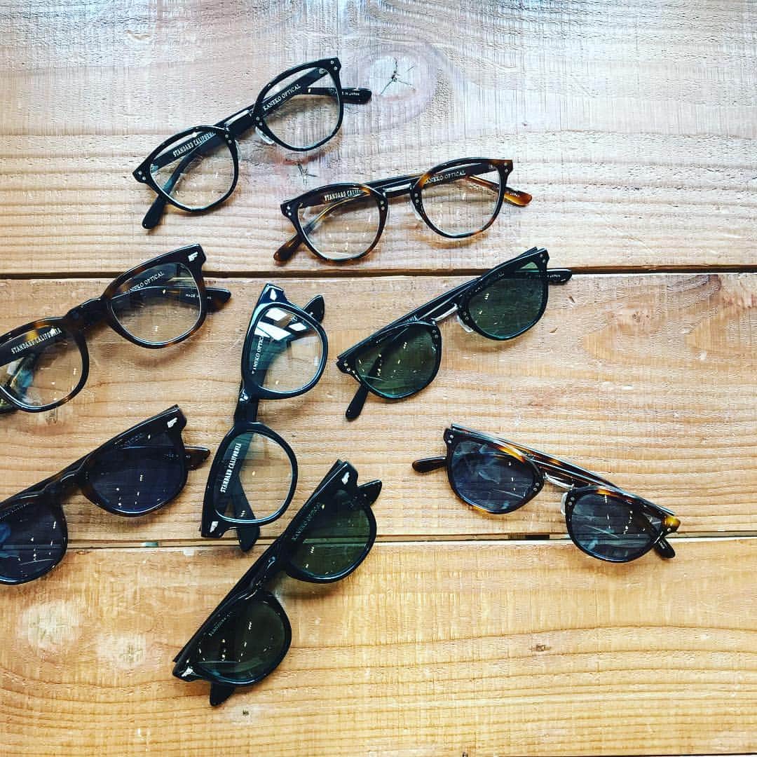 のインスタグラム：「KANEKO OPTICAL × SD Glasses. 新作のType5いい感じです！！ #standardcalifornia #スタンダードカリフォルニア #金子眼鏡 #kanekooptical #サングラス #眼鏡 #sunglasses #eyewear」