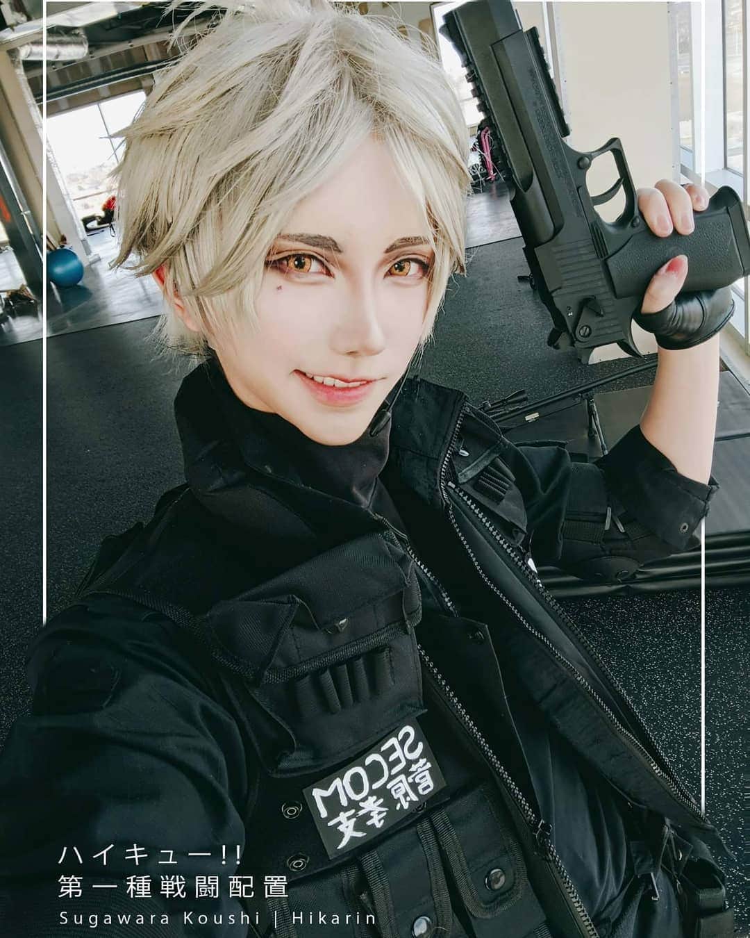 ひかりんさんのインスタグラム写真 - (ひかりんInstagram)「Look forward to the release of Haikyuu SWAT because the photos are on FIRE 🔥🔥🔥 . Original works | GUSARI . #haikyuu #sugawarakoushi #sugamama #sniper #ハイキュー‼︎」4月4日 12時15分 - __hikarin