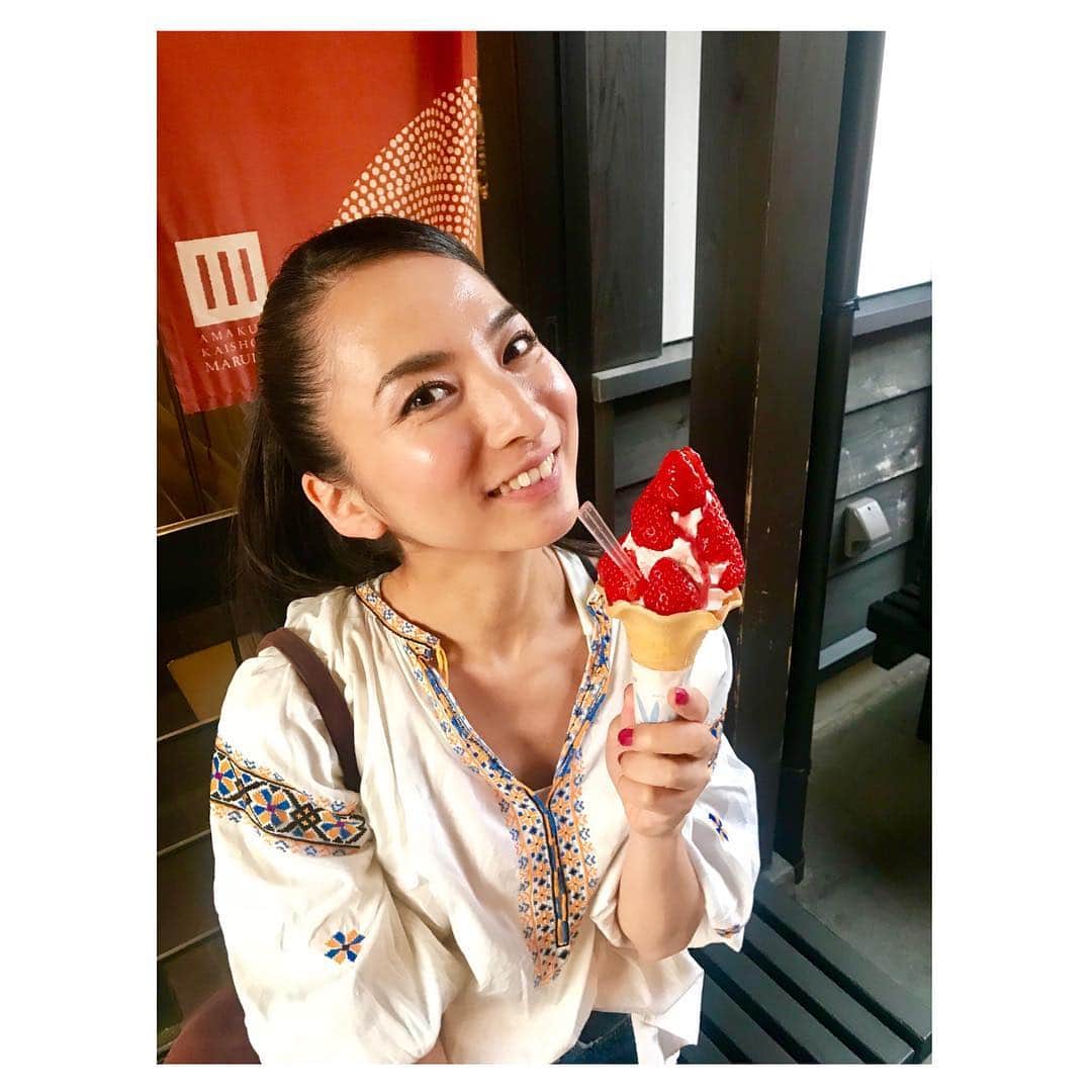 芥川舞子さんのインスタグラム写真 - (芥川舞子Instagram)「食べ歩きが趣味でして...。 #熊本城」4月5日 1時57分 - maiko.akutagawa